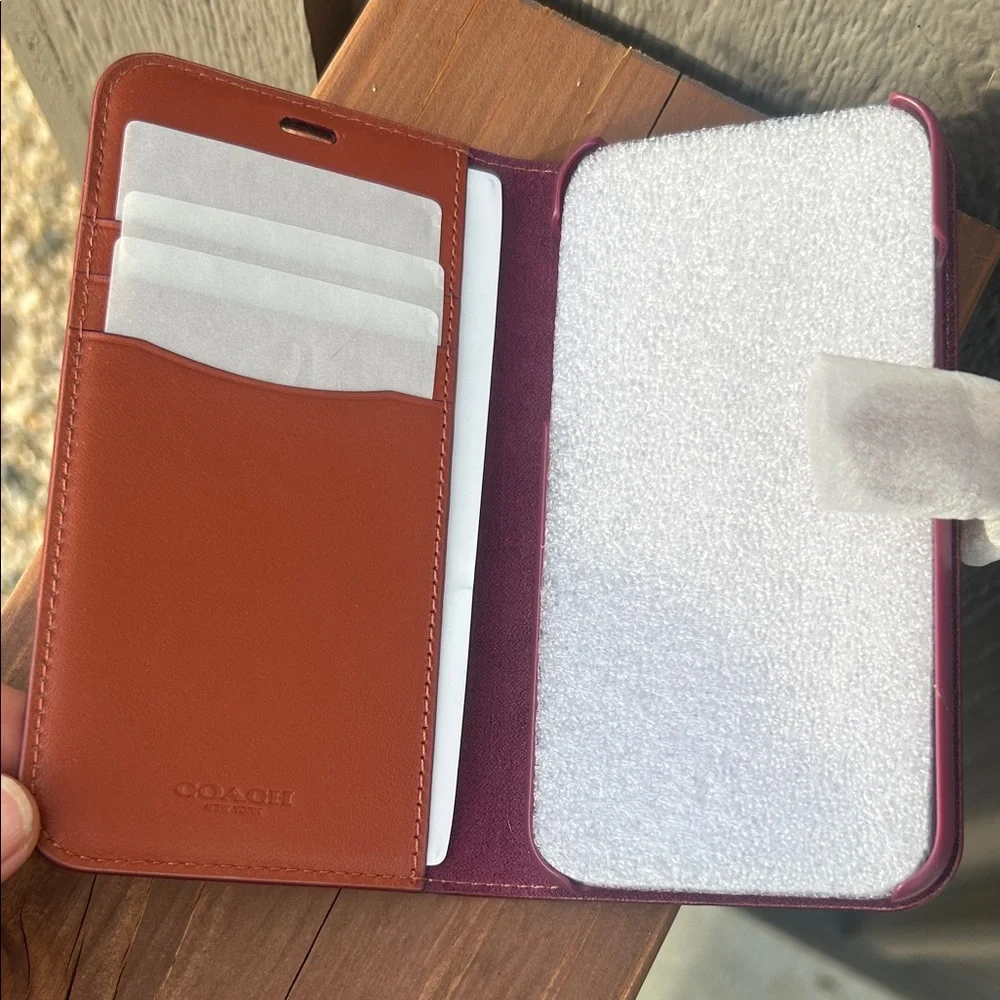 Coach Floral Monogram iPhone XR Case Wallet - Picture 3 of 12